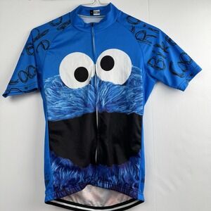 Brainstorm Gear Cookie Monster‎ Cycling Jersey - Size Medium